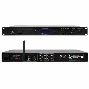 CNS2107C 1U MULTI-CHANNEL MEDIA PLAYER WITH CD/USB/FM/BLUETOOTH