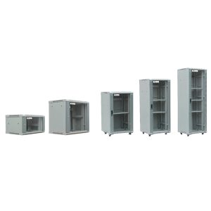 CNS6U-12U-15U-20U-25U-30U-735U-40U-6U-12U=15U-20U-25U-30U-35U-40U 19″ WALL/FLOOR MOUNT AUDIO RACK WITH ELECTRIC FAN